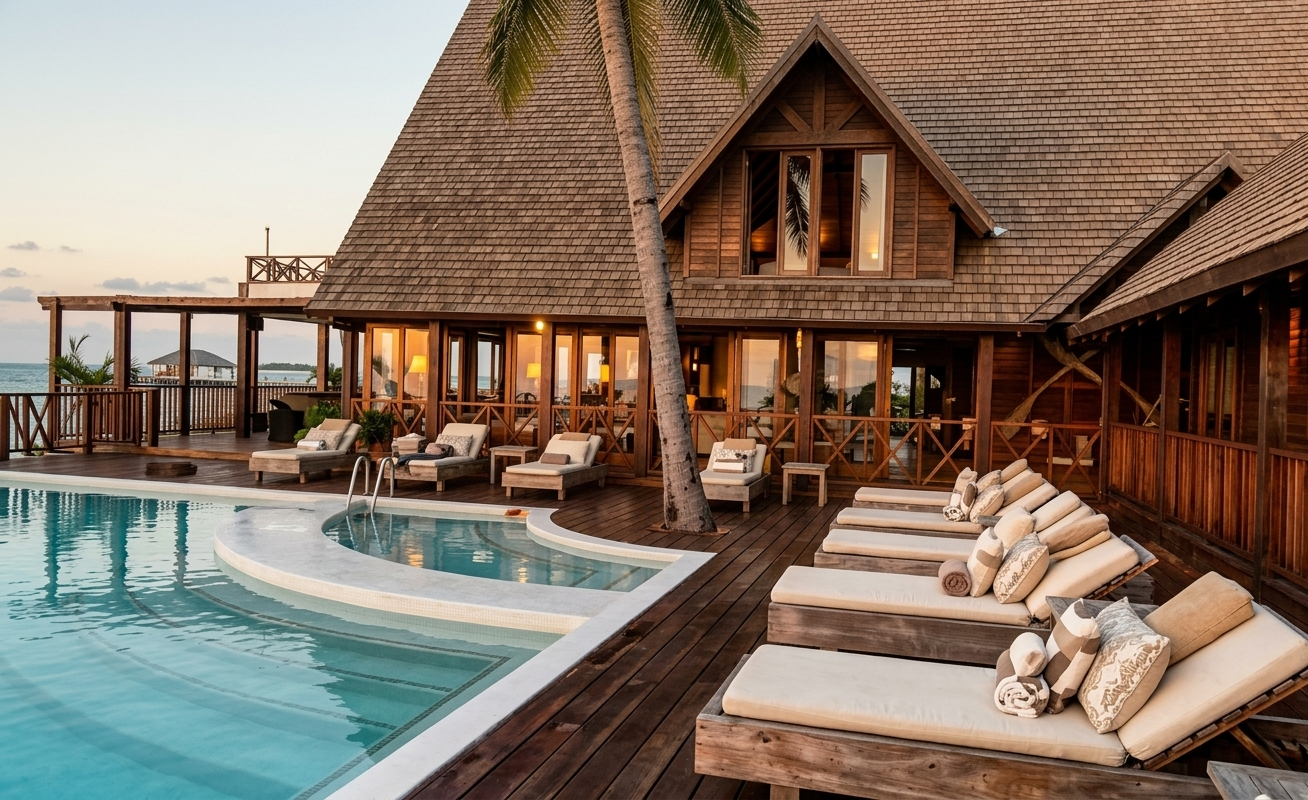 Luxury Resort Overwater Villa View - Travixa Maldives